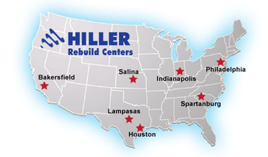 Map of rebuild centers